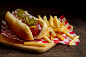 Hot Dog con Papas